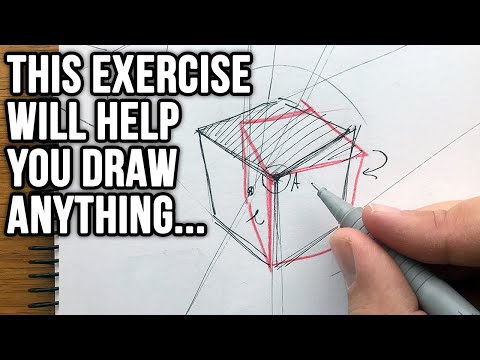 This Drawing Exercise is the building block for ANYTHING! ✏️