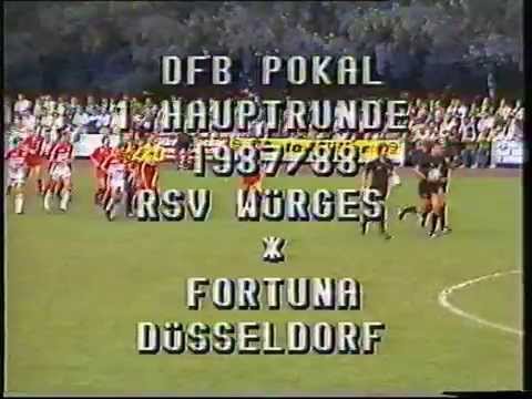 RSV Würges - Fortuna Düsseldorf 1987 DFB-Pokal Highlights