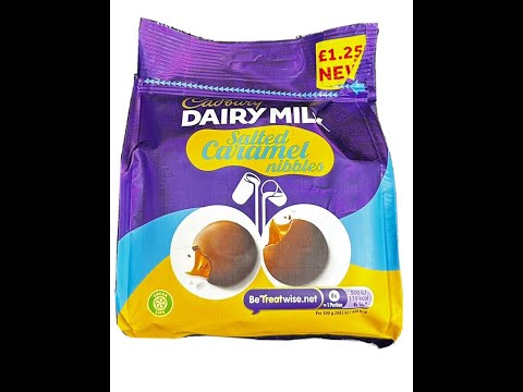 Cadbury Dairy Milk . Salted Caramel Nibbles . Review