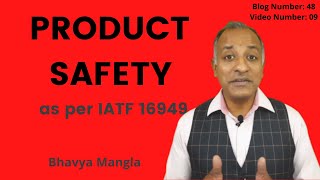 Product Safety | Bhavya Mangla | English | IATF 16949 |