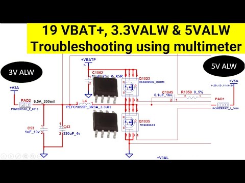 Learn how track Laptop motherboard voltage laptop schematics reading