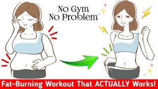 Fat-Burning Workout That ACTUALLY Works!🔥 No Gym No Problem 🔥 Fitness Guide