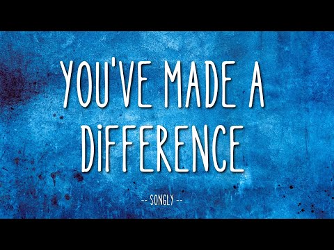 Ruby Amanfu - You've Made A Difference (lyrics)