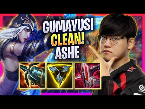 GUMAYUSI IS SUPER CLEAN WITH ASHE! - T1 Gumayusi Plays Ashe ADC vs Kai'sa! | Season 2024