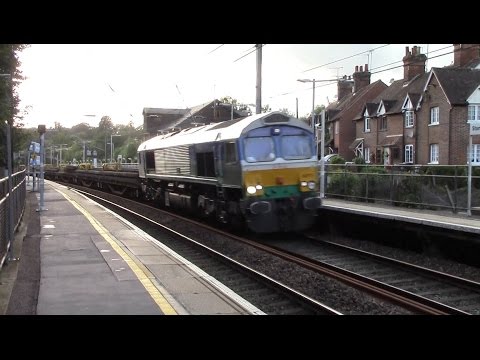 66711 6T60 15:58 Carpenters Rd South Jn to Whitemoor Yard @ Stansted Mountfitchet 28/08/16