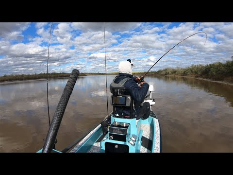 (S4 Ep54) H:Skiff 13 / Learning to use a Rare Micro Skiff. Redfish are DONE!!!