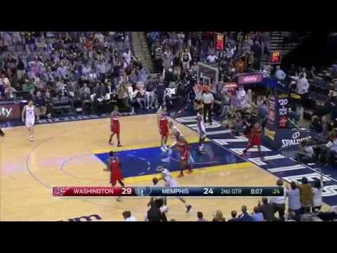 Jeff Green - 04 April 2015 Washington Wizards at Memphis Grizzlies