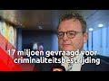 17 miljoen euro gevraagd voor bestrijding van ondermijning