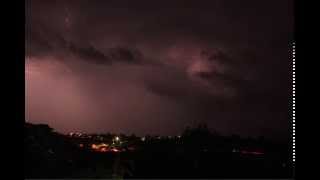 preview picture of video 'Spectaculaire Time lapse orage a perrecy'