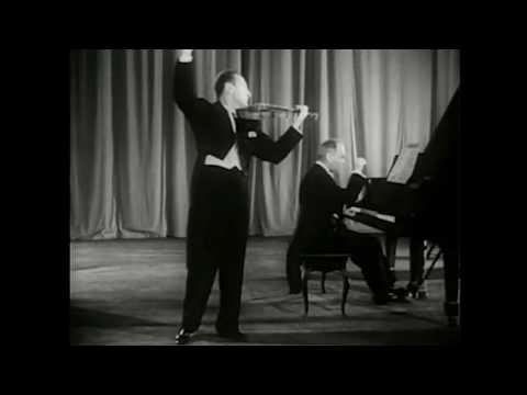 Heifetz plays Scherzo Tarantelle (Wieniawski)