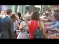 Gillian Anderson Signing Autographs At The Johnny English London Premiere October 2011
