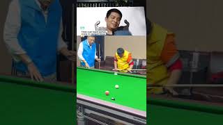 Bola pertama di kira tidak masuk, ternyata dia pantulkan🤣 #masterbilliard