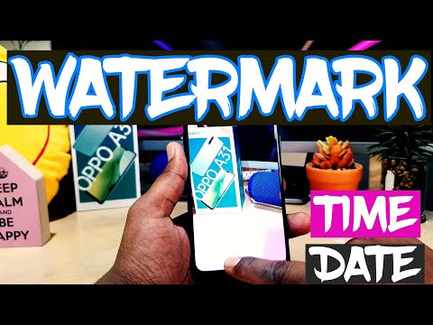 How To Enable Time & Model Watermark in Oppo A31