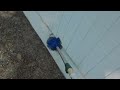 Spiders Get Brushed Away in Lavallette, NJ