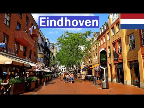 🇳🇱 Netherlands, Eindhoven Walking Tour 2025【4K】