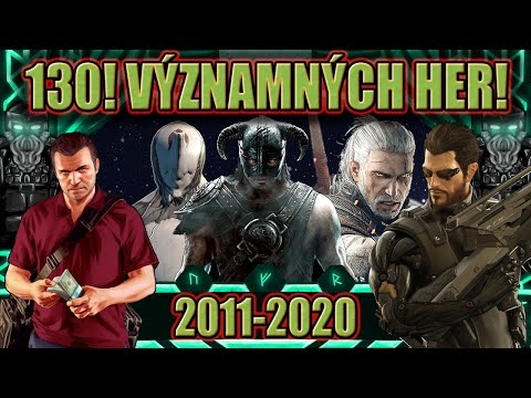 130! Významných her z let 2011-2020