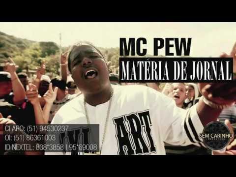 MC Pew - Matéria de jornal - Áudio oficial