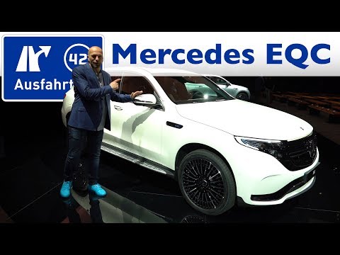 2018 Mercedes EQC - Weltpremiere, Sitzprobe, kein Test, erste Vorstellung - Ausfahrt.tv