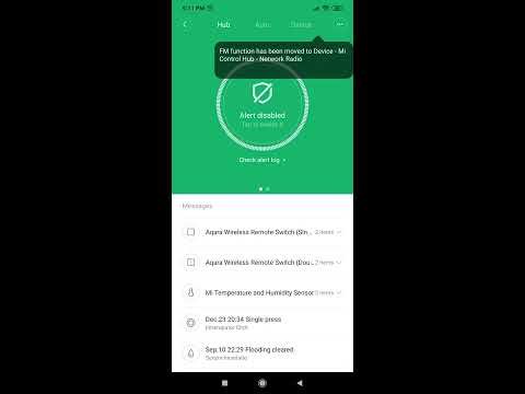 Xiaomi Mi Control Hub firmware update to 1.4.1_175.0158