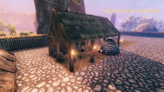 Valheim - Blacksmith Workshop With a Max Level Forge. (In-Depth Guide)