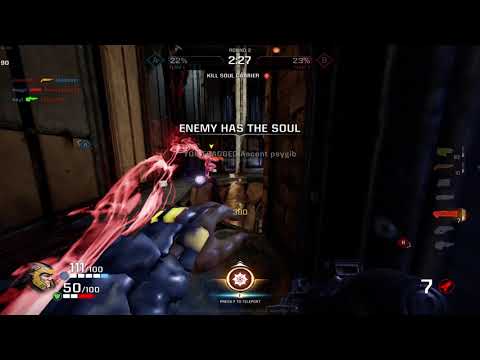 QUAKE CHAMPIONS | Clean 1v2 Soul Recap (Sacrifice Scrim)