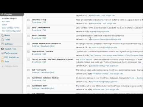 WordPress Tutorial | Backing Up Your Website