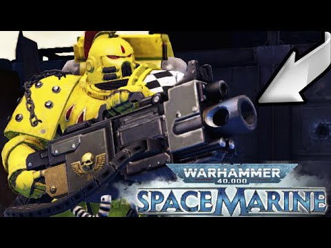 HEAVY BOLTER GAMEPLAY: Astartes vs Chaos & Orks! - Warhammer 40K: Space Marine, Augmented Mod