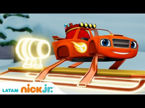 Blaze and the Monster Machines | Clase de Física con Blaze - parte 5 | Nick Jr. en Español
