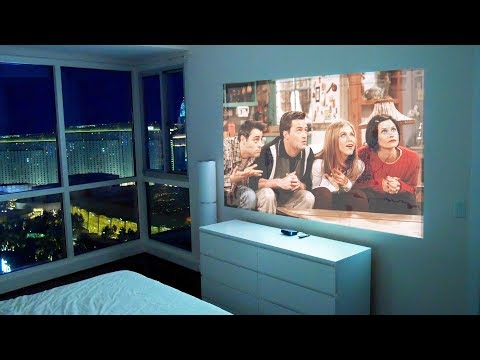 Under $250 Budget Projector Bedroom Setup! (Best Cheap 1080p Projector)