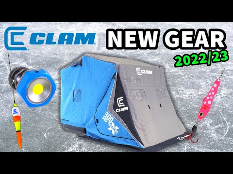 Clam Outdoors Launches NEW Ice Fishing Gear for 2022 - 2023