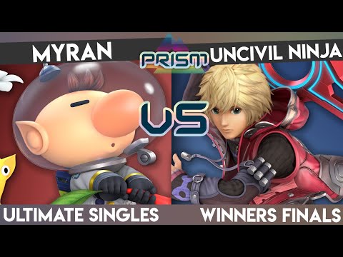 PRISM 195 - Myran (Olimar) vs. Uncivil Ninja (Shulk) - Winners Finals - Smash Ultimate Singles