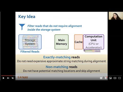 GenStore: A High-Performance In-Storage Processing System for Genome Analysis -- ASPLOS'22 Talk