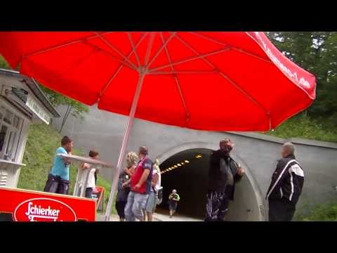 Rappbodetalsperre die Soundröhre Mega Fehlzündung....der Hammer...Motorrad...