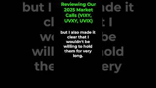 2025 Market Call Review: VIX Volatility ETFs (VIXY, UVXY, UVIX)