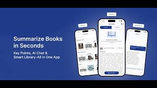 APP Demo | AI Book Summary and PDF Chat