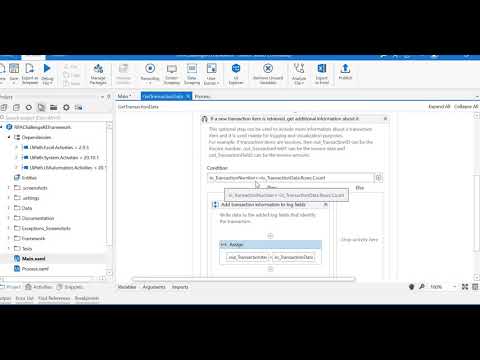 REFramework - Reading data using data row instead of queue RPAChallenge Demo