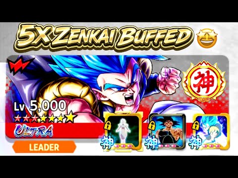 ULTRA GOGETA BLUE IS A LIVING NUKE (Dragon Ball Legends) 