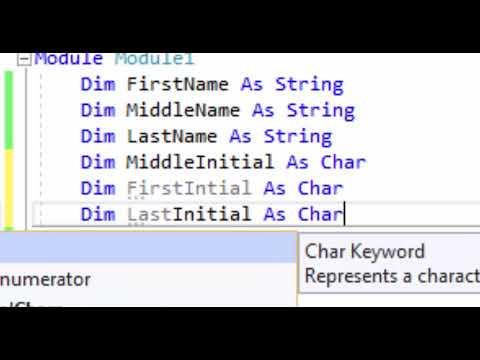 String Manipulation VB.NET Left Right