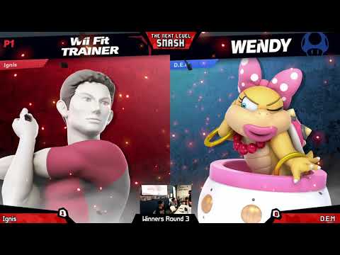 TNLS 139 - Ignis (Wii Fit Trainer) vs. D.E.M (Wendy) Winners R3