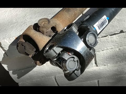 Jeep Cherokee XJ 1996 Front Driveshaft Noise Diagnosis and Replacement