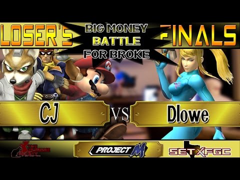 BMBFB - Losers Finals : CJ (Mario/C.Falcon/Fox) vs Dlowe (Zero Suit Samus)