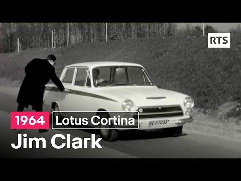 Jim Clark and his Lotus Cortina  (1964)