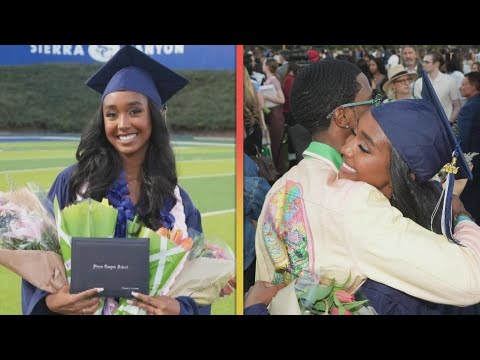 Diddy's Daughter Chance Celebrates High School Graduation