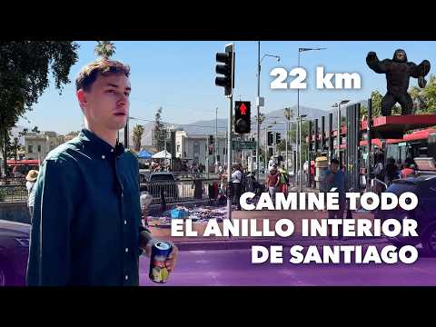 No man's land? That's what the inner ring road of Santiago, Chile is like.