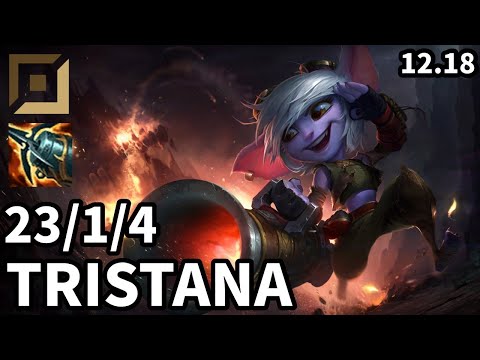 Tristana ADC vs Samira - Ranked Master - Patch KR 12.18