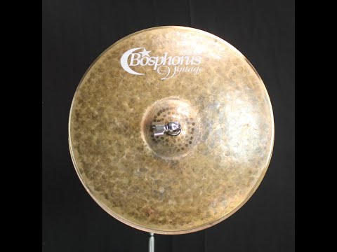 Bosphorus 14" Master Vintage Hi Hats - 829g/982g (video demo) image 2