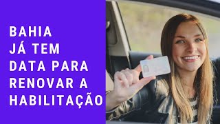 CONTRAN ESTABELECE PRAZO PARA RENOVAR A CNH NA BAHIA