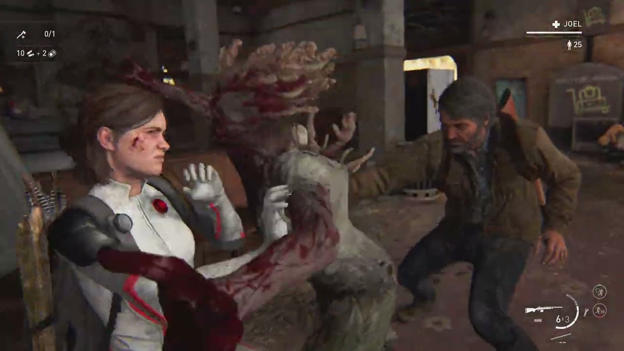 YouTube video: Podívejte se na 50 minut z hraní režimu Není návratu hry The Last of Us Part II Remastered