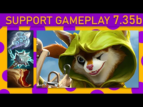 ⭐Hellscream Hoodwink 20 Kills! Support Gameplay 7.35b - Dota 2 Top MMR