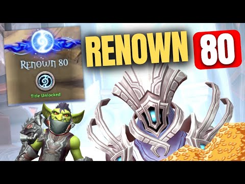 PUMP GOLD from Shadowlands | Shadowlands RENOWN 80 FAST